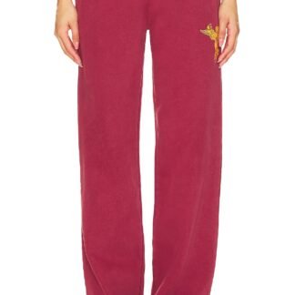 X DANIELLE GUIZIO Reverse Weave Flare Sweatpants