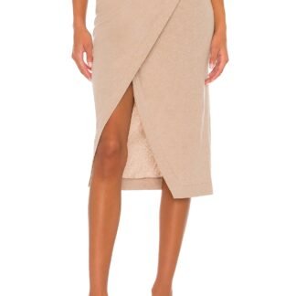 Cashmere Midi Skirt