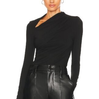 Lurex Jersey Slash Top