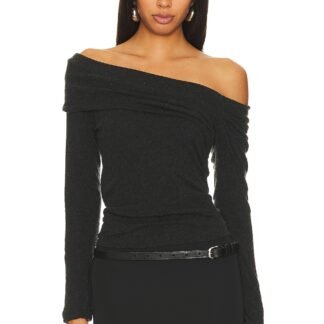 Cashmere One-shoulder Top
