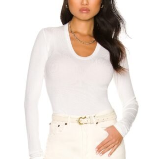Rib Fitted Long Sleeve