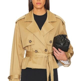 The Cropped Charles Trench Coat