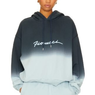 Ombre Squiggle Logo Hoodie