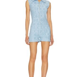 Boucle Towelling Play Suit