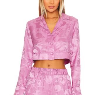 Cropped Pajama Top
