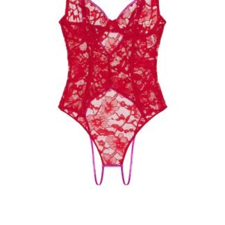Magnolia Lace Ouvert Bodysuit