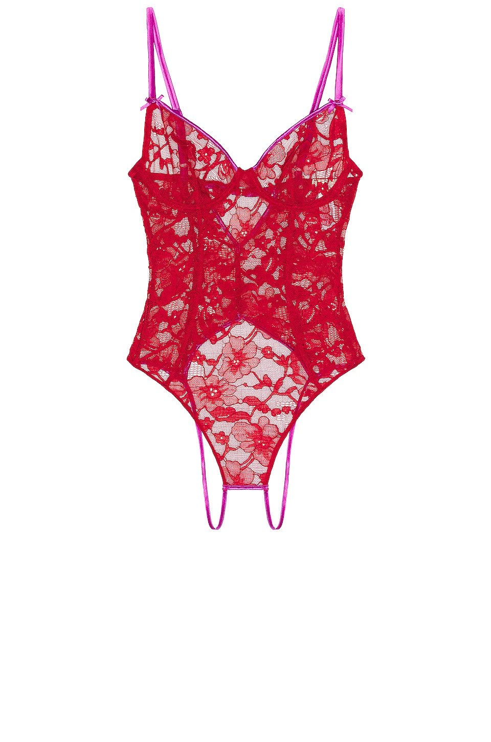 Magnolia Lace Ouvert Bodysuit