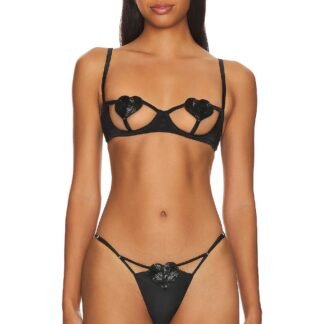 Queen Of Hearts Ouvert Balconette