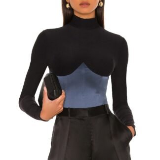 Mock Neck Long Sleeve Bodysuit