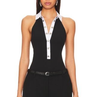High Collar Bodysuit