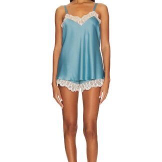 Gabby Charmeuse Lace Cami Short Set