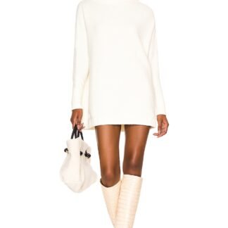Ottoman Slouchy Tunic Sweater Dress