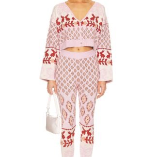 x Intimately FP Snow Bunny Set In Candy Combo