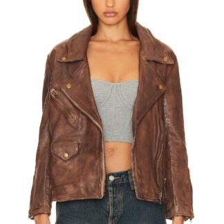 Jealousy Leather Moto Jacket