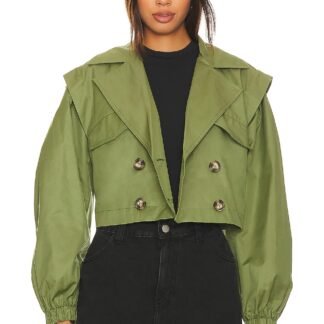 x REVOLVE Looking Glass Trench Coat