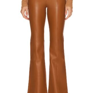Uptown High Rise Faux Leather Pant