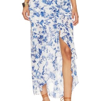 Flounce Around Maxi Skirt