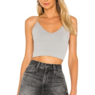 Ribbed V Neck Brami Tank