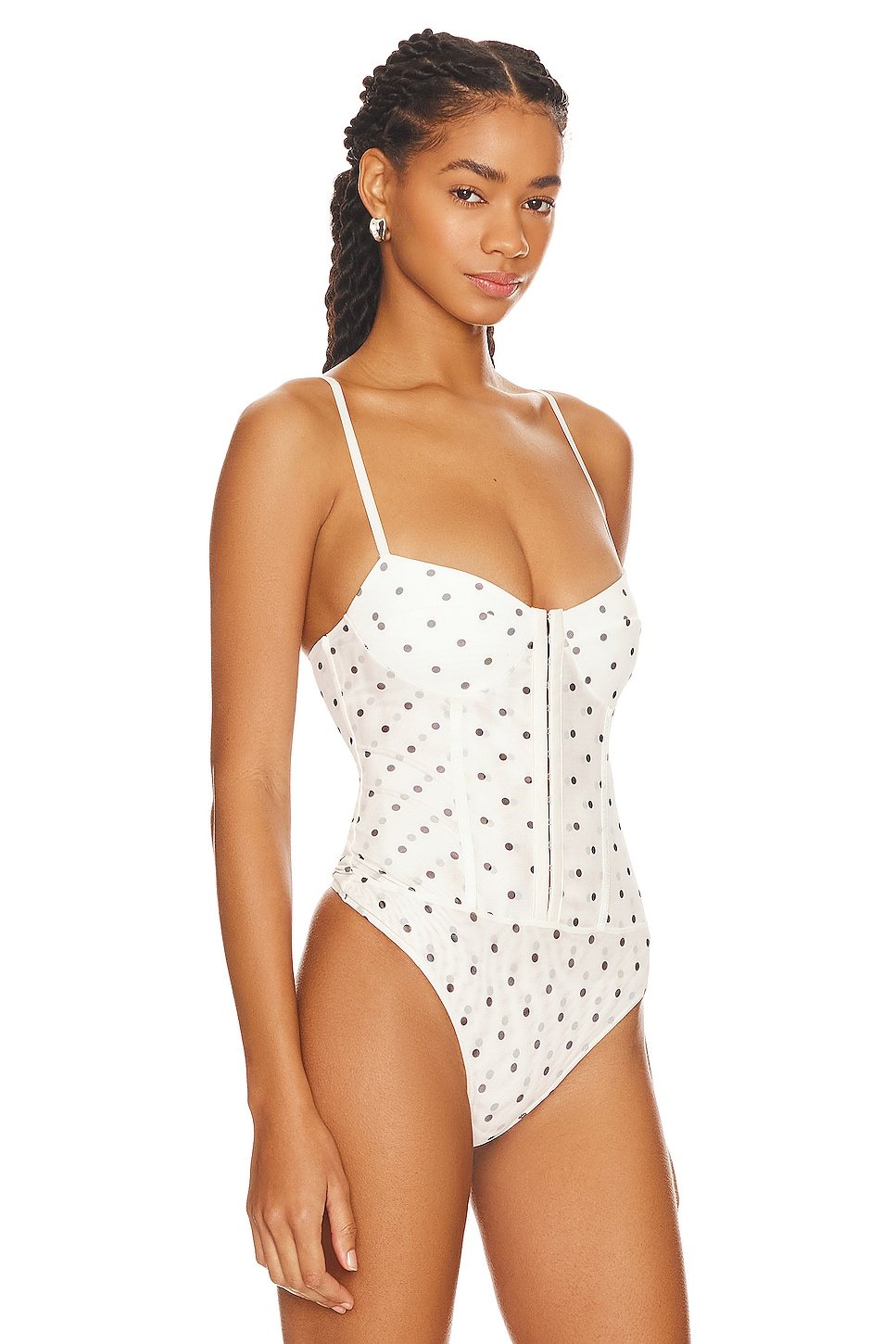 x Intimately FP Printed Night Rhythm Corset Bodysuit - Image 3