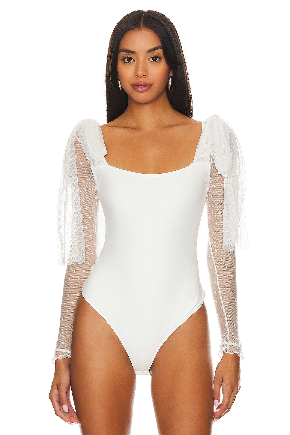 x Intimately FP Tongue Tied Bodysuit In Ivory - Image 2