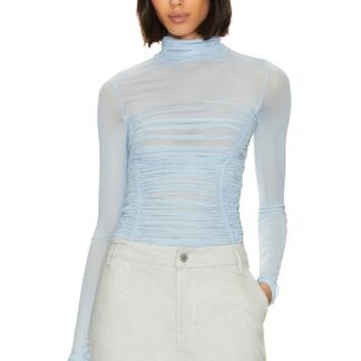 x Intimately FP Under It All Bodysuit In Silver Blues