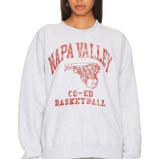 Napa Valley Basketball Rugged Crewneck Sweatshirt