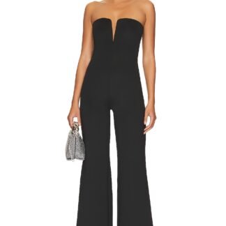 Strapless V Scuba Jumpsuit
