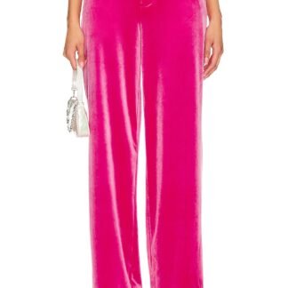 Velvet Wide Leg Trouser