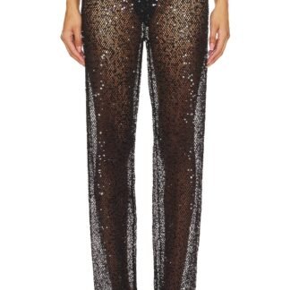 Sequins Wide Leg Pant