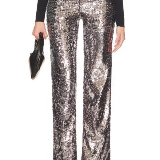 Sequin Wide Leg Pants
