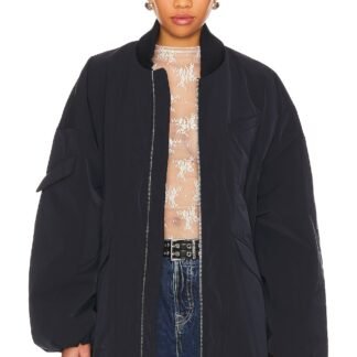 Oversized Bomber Jacket