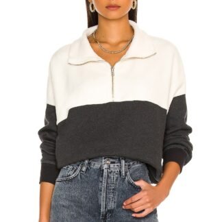 The Colorblock Fleece Half-Zip Pullover