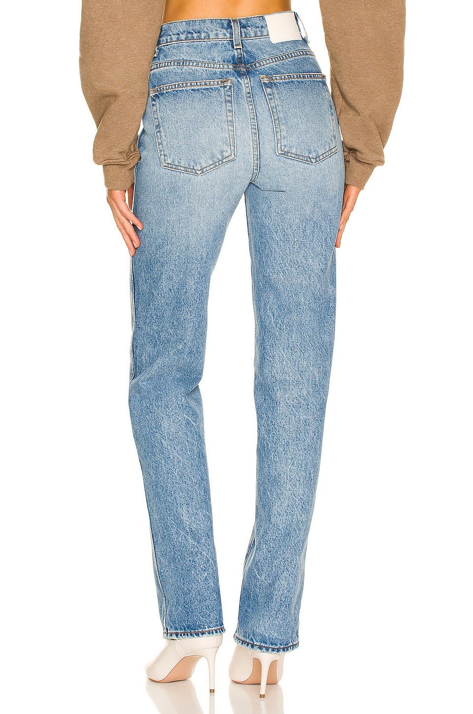 Sara Super High Rise Slim Straight - Image 3