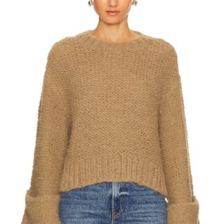 Open Stitch Knit Sweater