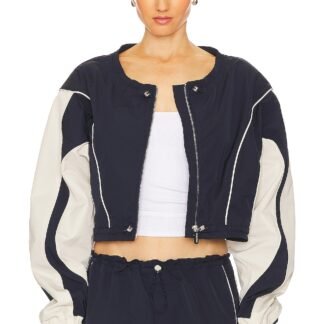 Cinched Bomber Jacket