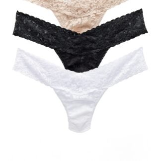 Low Rise Thong 3 Pack