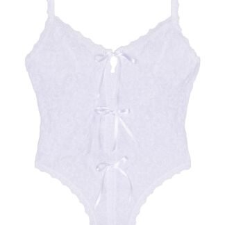 x REVOLVE Open Gusset Keyhole Teddy