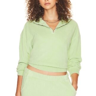 Terry Cloth Half Zip