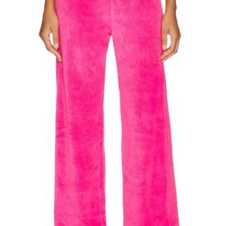 Terry Cloth Flare Sweat Pant