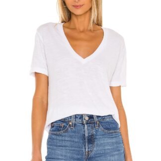 Oversized V Neck Tee