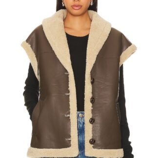 Filippa Faux Leather Vest
