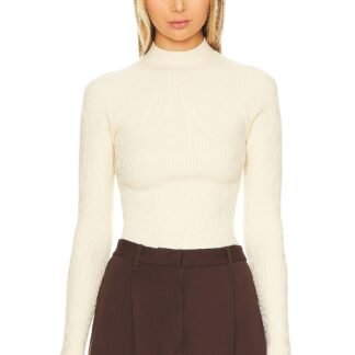 X Revolve Ranae Mock Neck Sweater