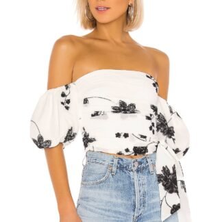 x REVOLVE Leya Embroidered Top