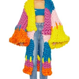 Kaleidoscope Colossal Knit Coat