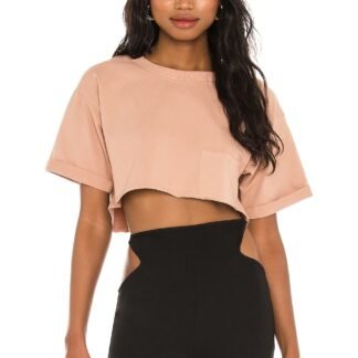 Super Cropped Pocket Tee
