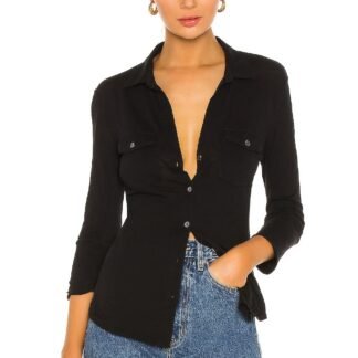 Contrast Panel Shirt