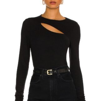 Verge Peek A Boo Long Sleeve Top