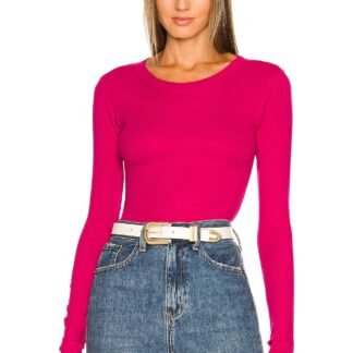 Long Sleeve Crew Neck Top