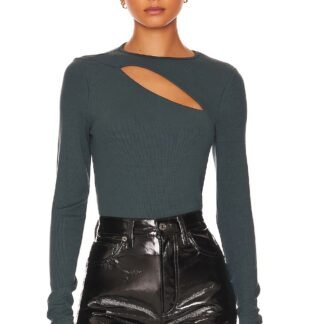 Verge Peek A Boo Long Sleeve Top