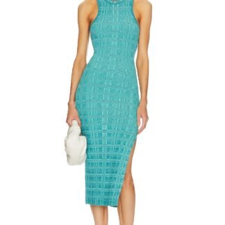 Halia Midi Knit Dress with Slit